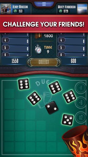 Farkle online 10000 Dice Game - Gameplay image of android game