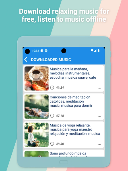 Music to sleep by & relaxing - عکس برنامه موبایلی اندروید