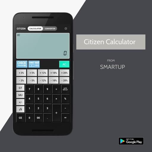 Citizen Calculator Plus - Image screenshot of android app