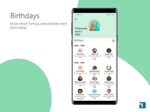 Today: International Days - Image screenshot of android app