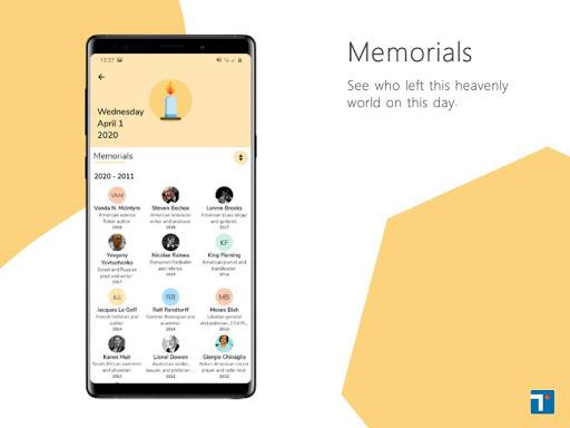 Today: International Days - Image screenshot of android app