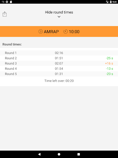 SmartWOD Timer - WOD timer - عکس برنامه موبایلی اندروید