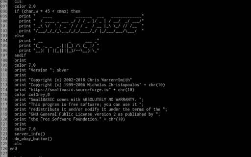 SmallBASIC - عکس برنامه موبایلی اندروید