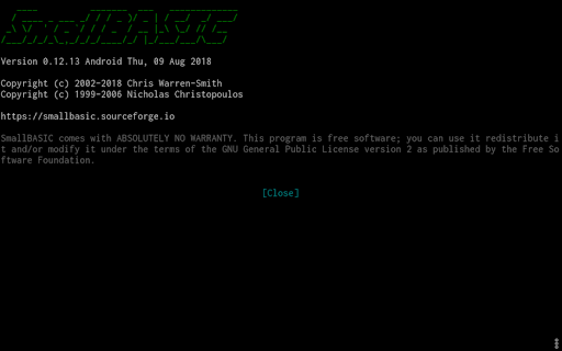 SmallBASIC - عکس برنامه موبایلی اندروید