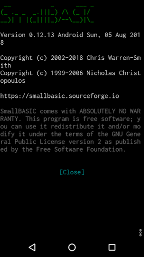 SmallBASIC - عکس برنامه موبایلی اندروید
