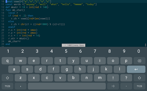 SmallBASIC - عکس برنامه موبایلی اندروید
