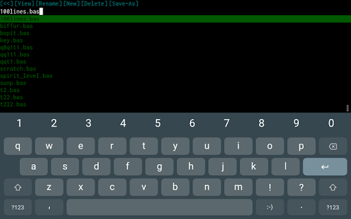 SmallBASIC - عکس برنامه موبایلی اندروید