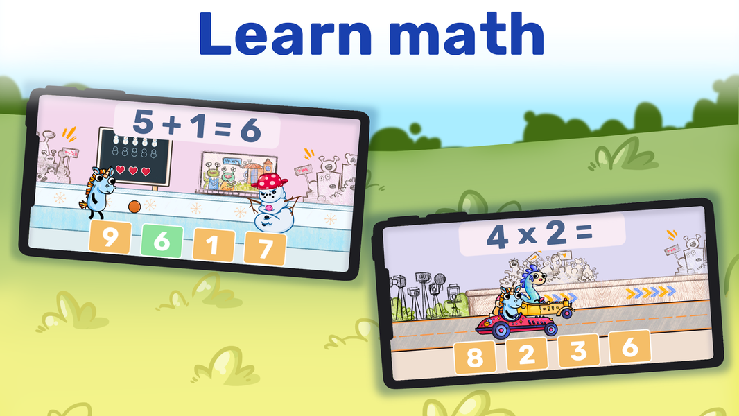 Math&Logic games for kids - عکس بازی موبایلی اندروید