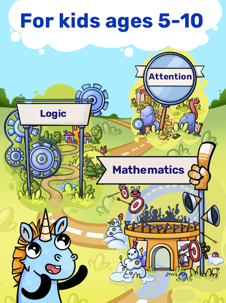 Math & Logic games for kids - عکس بازی موبایلی اندروید