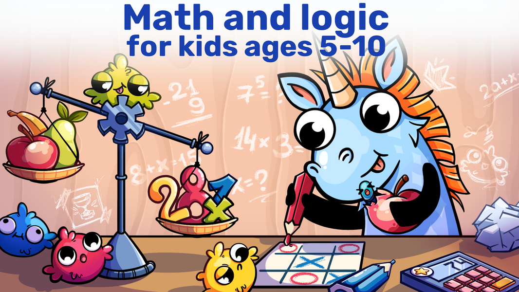 Math&Logic games for kids - Gameplay image of android game