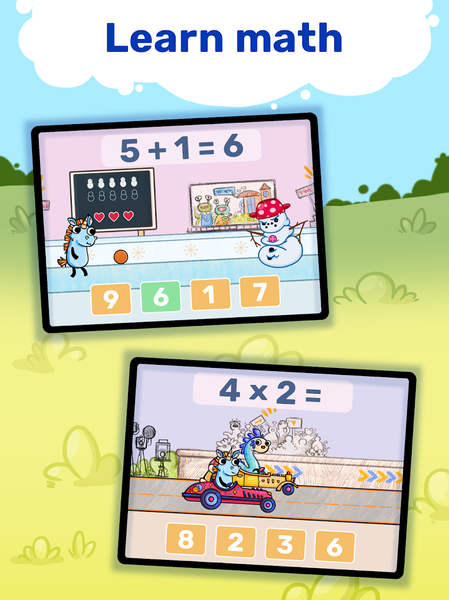 Math & Logic games for kids - عکس بازی موبایلی اندروید