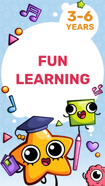 Fun learning games for kids - عکس بازی موبایلی اندروید