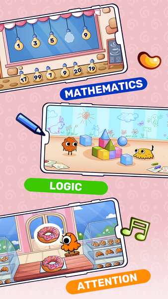 Fun learning games for kids - عکس بازی موبایلی اندروید