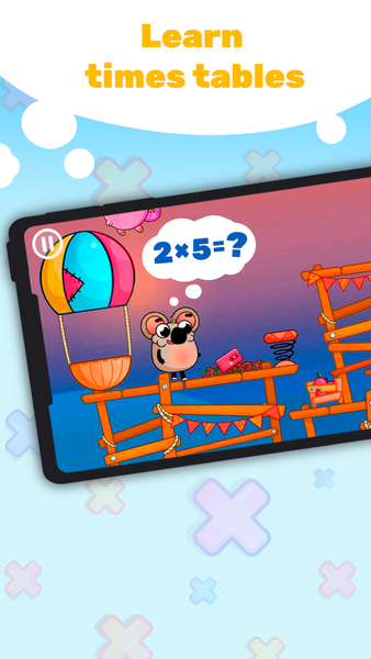 Multiplication Games For Kids. - Gameplay image of android game