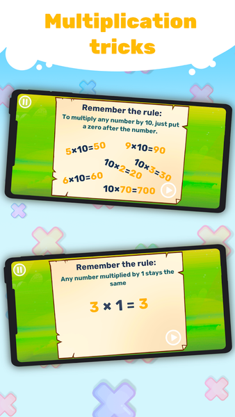 Multiplication Games For Kids. - Gameplay image of android game