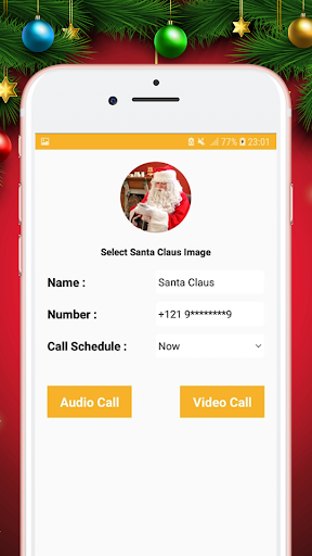 Video Call From Santa Claus - عکس برنامه موبایلی اندروید