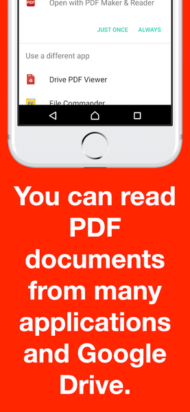 PDF Maker & Reader - Image screenshot of android app