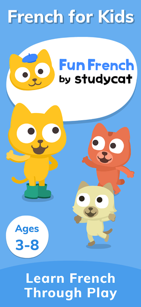 Learn French – Studycat - عکس برنامه موبایلی اندروید