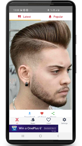 Hairstyles for Men and Boys: 40K+ latest haircuts - عکس برنامه موبایلی اندروید