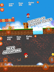 Super Adventure Jungle - Gameplay image of android game