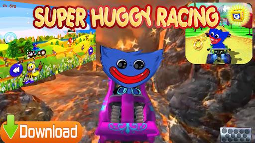 Huggy racing kart dash - Gameplay image of android game