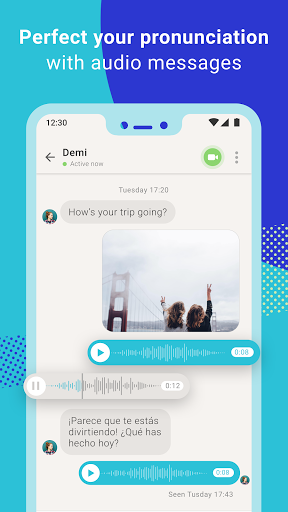 Tandem - گفتگو و آموزش زبان - عکس برنامه موبایلی اندروید