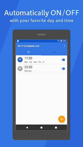 Simple Wifi Timer - SleepTimer ＆ Auto Scheduler - Image screenshot of android app