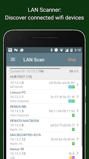 Network Analyzer - Image screenshot of android app