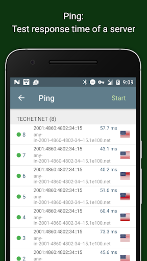 Network Analyzer - Image screenshot of android app