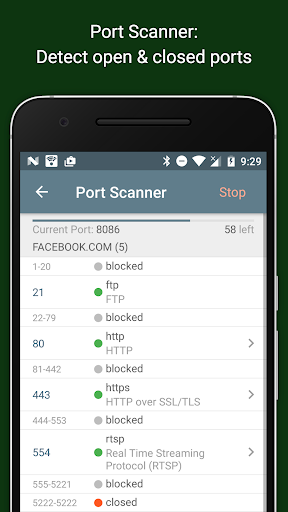 Network Analyzer - Image screenshot of android app