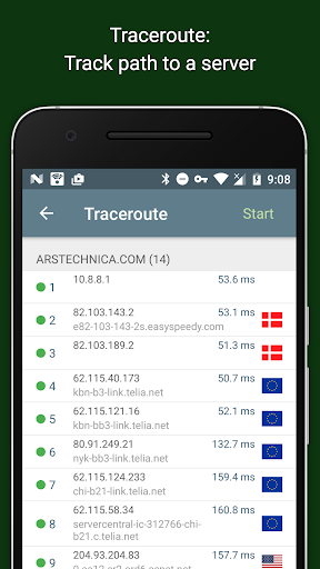 Network Analyzer - Image screenshot of android app