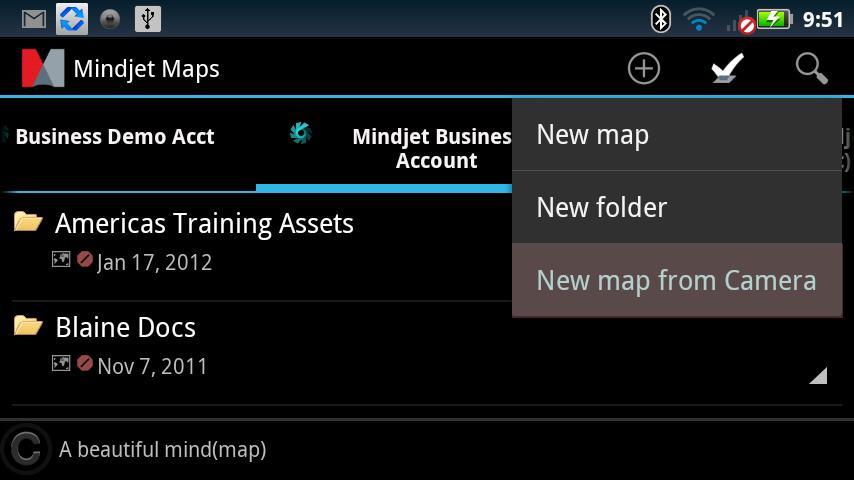 Mindjet Maps - عکس برنامه موبایلی اندروید
