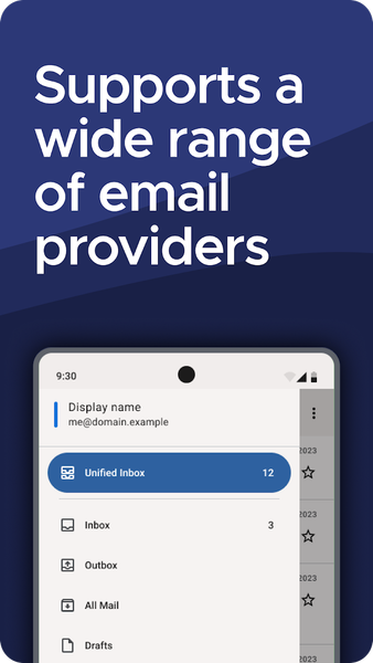 Thunderbird: Free Your Inbox - عکس برنامه موبایلی اندروید