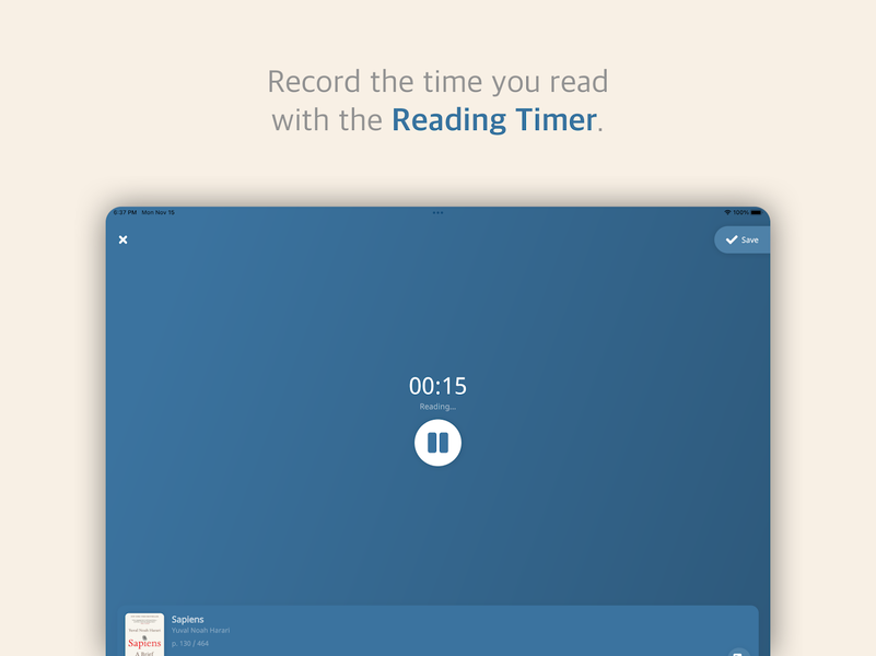 Bookmory - reading tracker - عکس برنامه موبایلی اندروید