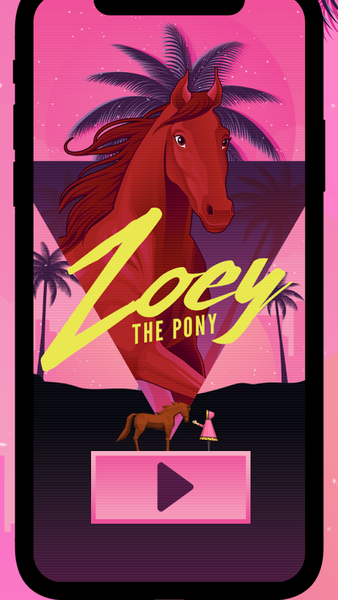 Zoey the Pony - a Horse Runner - عکس بازی موبایلی اندروید