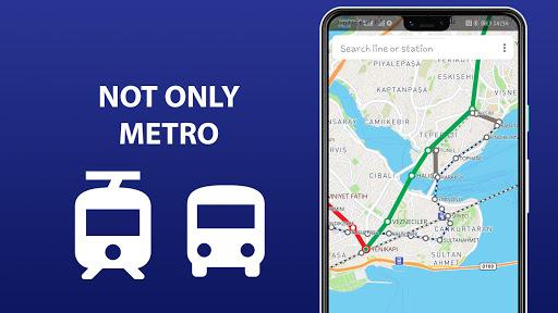 Public transport map Istanbul - عکس برنامه موبایلی اندروید
