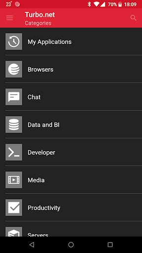 Turbo.net - Image screenshot of android app