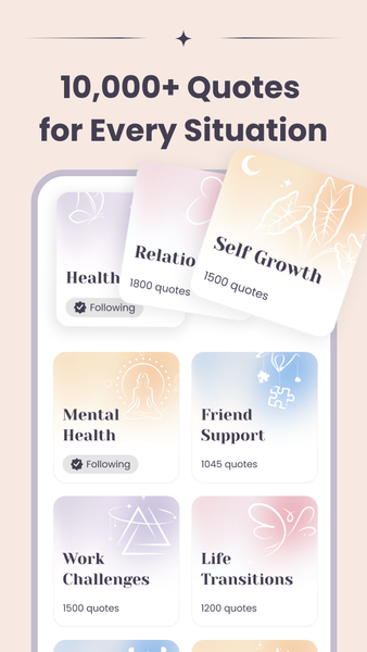 Aura Alarm, Daily Affirmations - عکس برنامه موبایلی اندروید