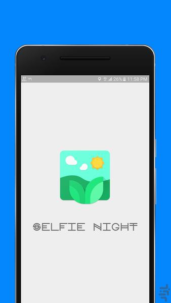 SelfieNight - Image screenshot of android app