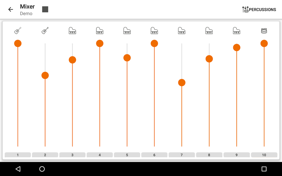 MIDI Looper - عکس برنامه موبایلی اندروید