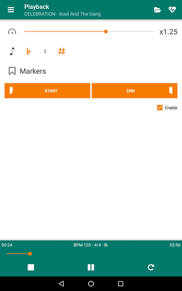MIDI File Player - عکس برنامه موبایلی اندروید