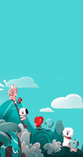 Cute BT21 Wallpapers for Android  Download