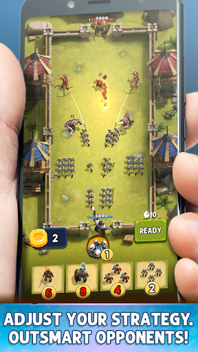 Battleline Tactics: Strategic PVP Auto Battler - Image screenshot of android app