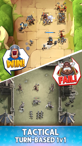 Battleline Tactics: Strategic PVP Auto Battler - Image screenshot of android app