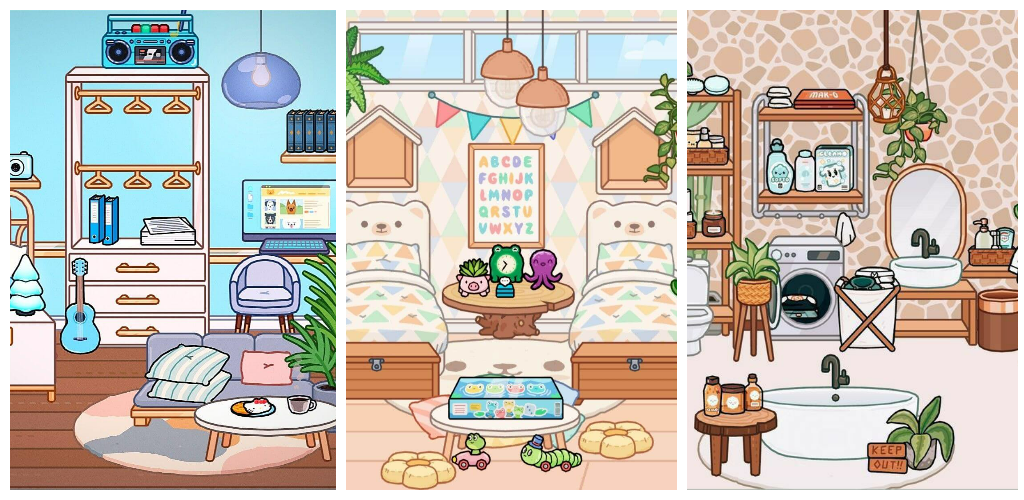 Toca Boca House Ideas - Image screenshot of android app