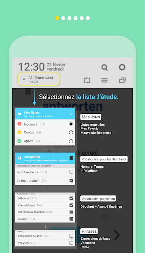 WordBit Allemand +Alarme étude - عکس برنامه موبایلی اندروید
