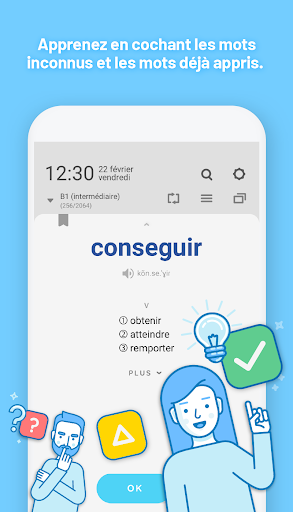WordBit Espagnol - عکس برنامه موبایلی اندروید
