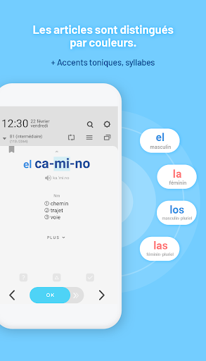 WordBit Espagnol - عکس برنامه موبایلی اندروید