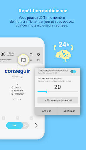 WordBit Espagnol - عکس برنامه موبایلی اندروید