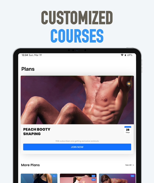 CRUNCH - Six Pack in 30 Days - Image screenshot of android app